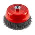 Wire Cup Brush Crimped Plain 150mmxm14 Bulk